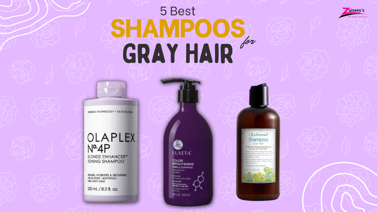 5 Best Shampoos For Gray Hair 2024 – Shampoos to Make it Shiny